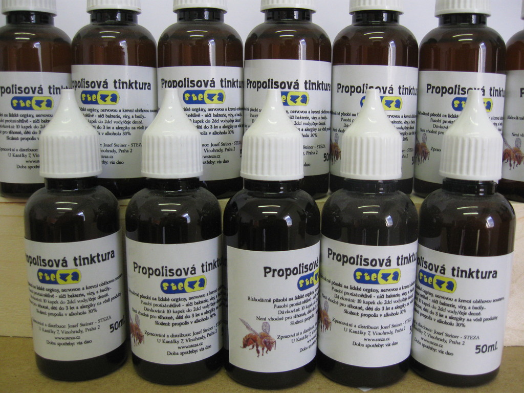 STEZA - Extra silná propolisová tinktura 50 ml.