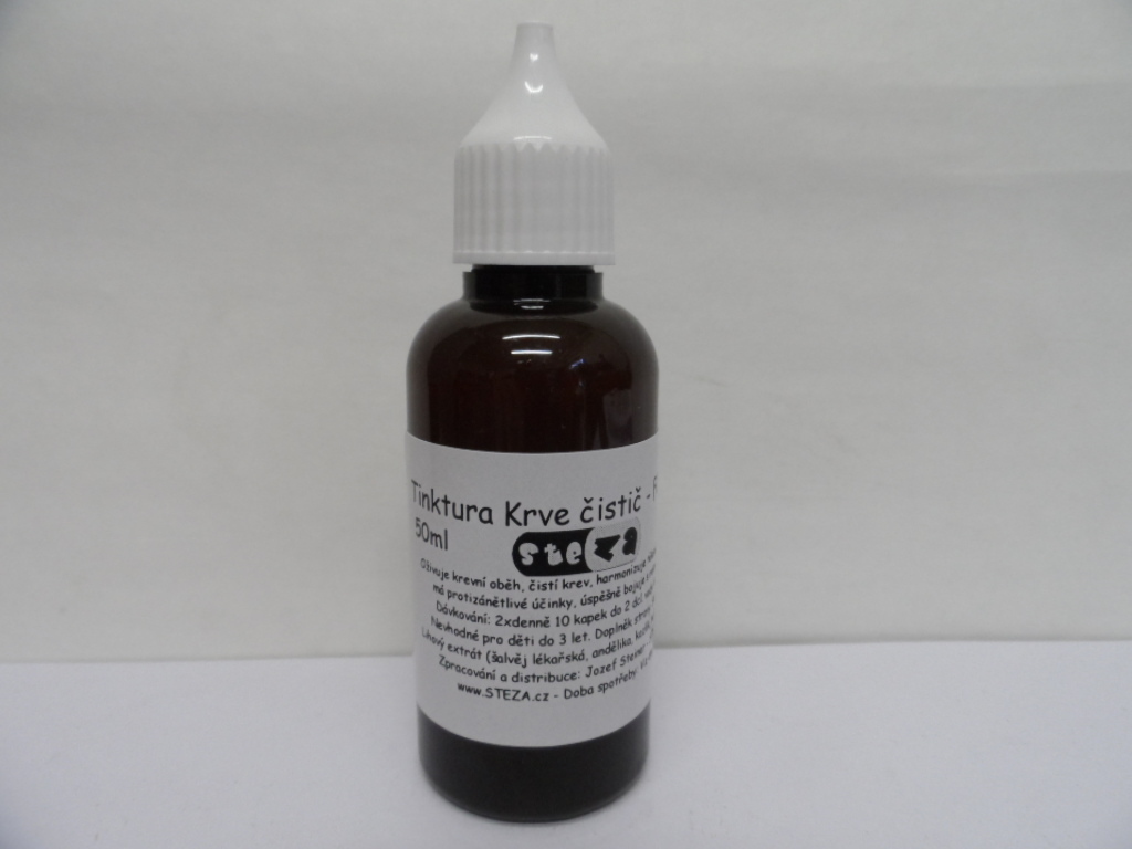 STEZA - Tinktura Krve čistič - FORTE 50 ml.