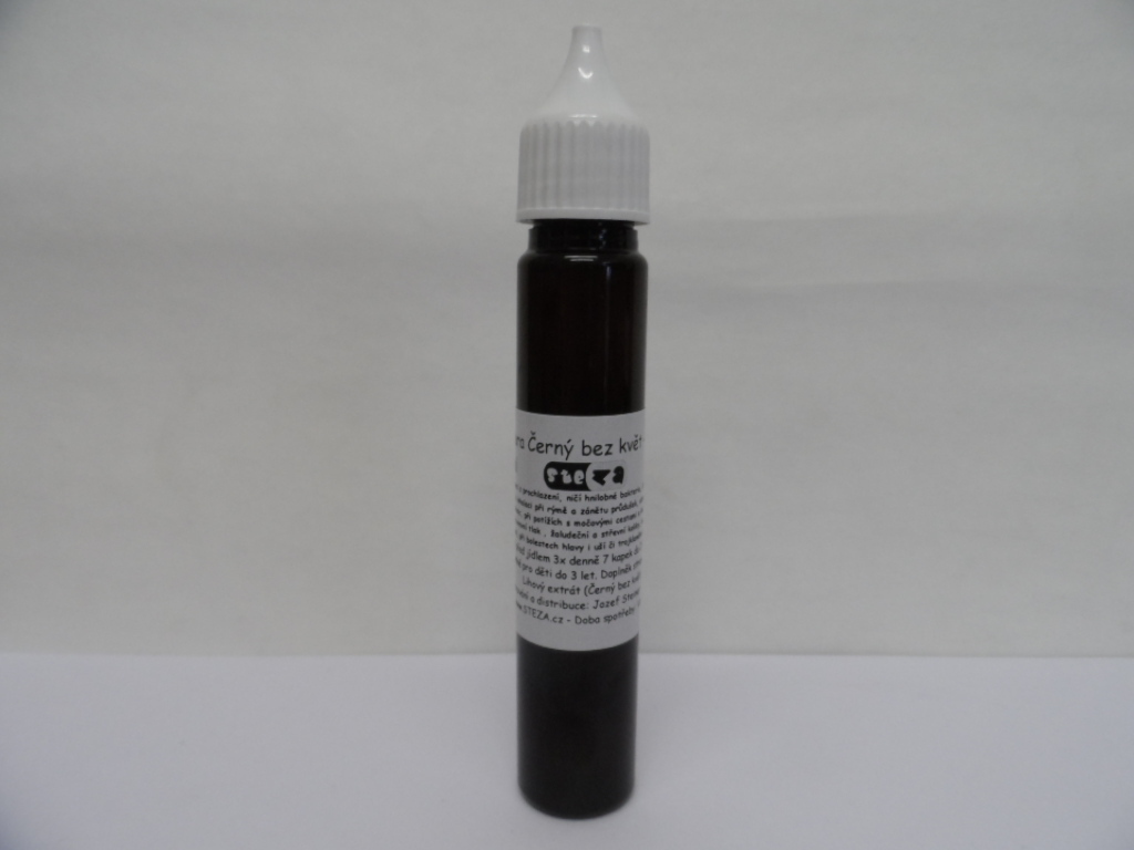 STEZA - Tinktura Černý bez květ FORTE 25ml.