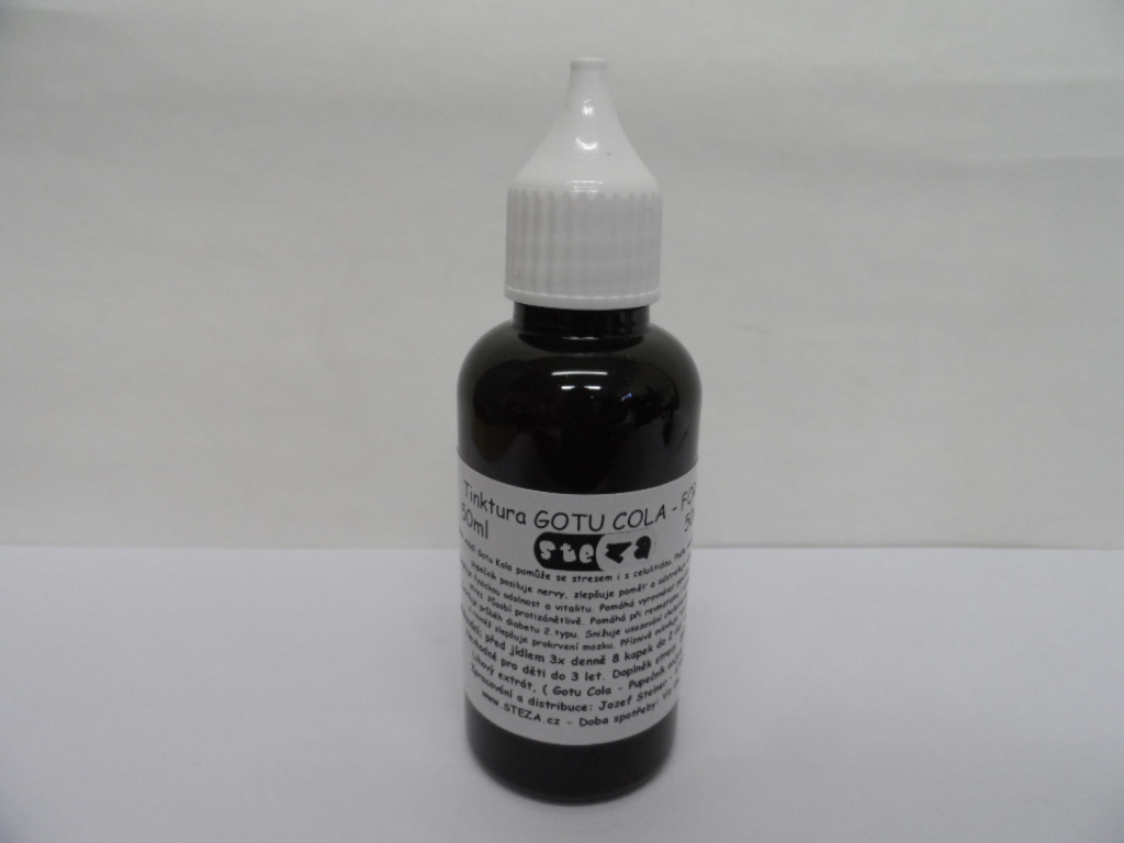 STEZA - Tinktura Gotu Cola - Pupečník asijský - FORTE 50 ml.