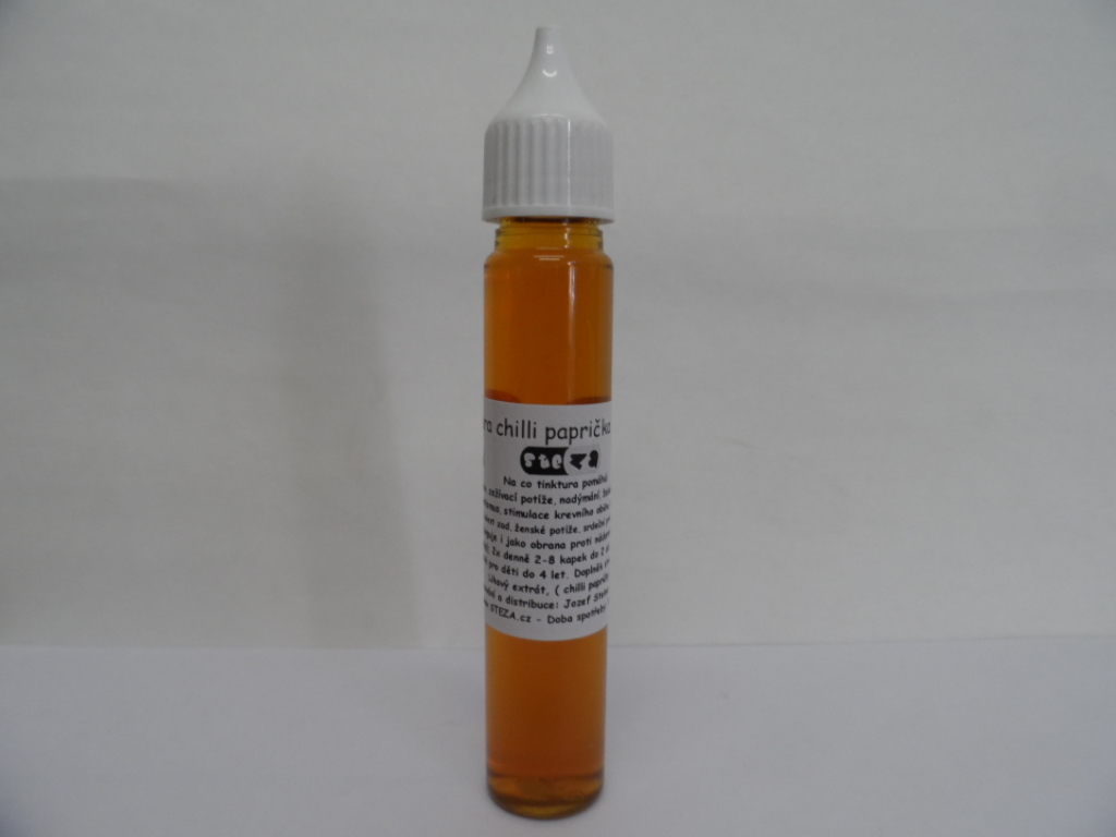 STEZA - Tinktura chilli paprička - FORTE 25ml.