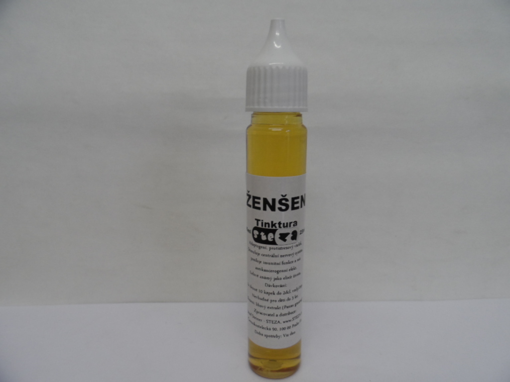 STEZA - Tinktura ŽENŠEN - FORTE 25 ml.