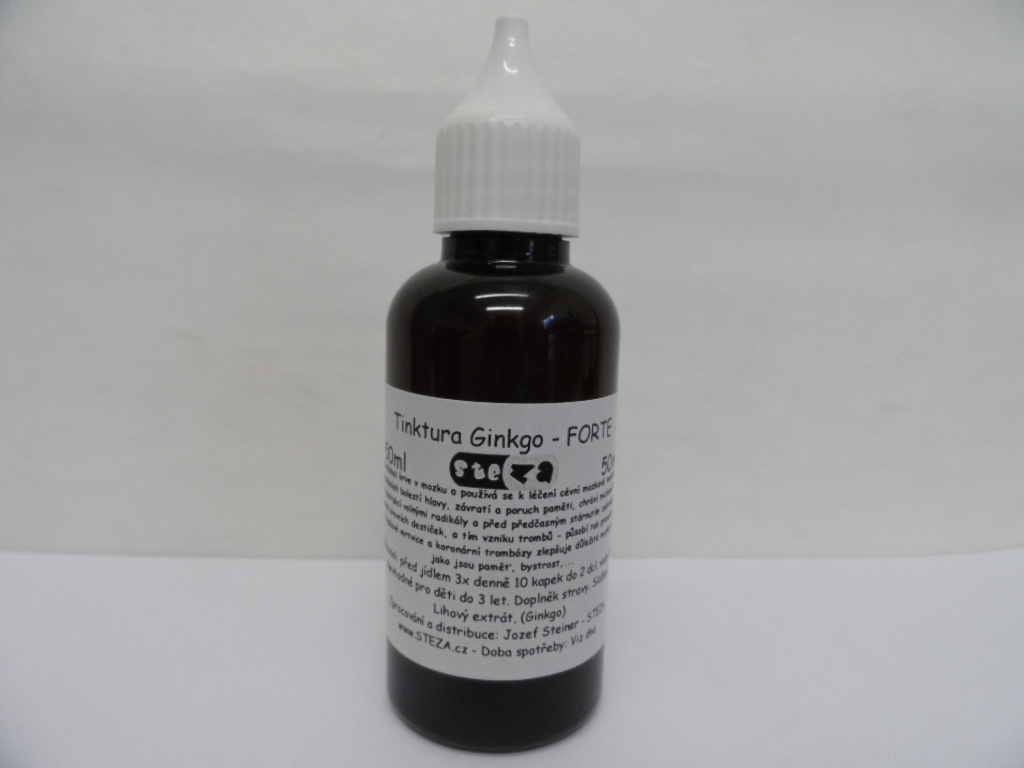STEZA - Tinktura Ginkgo - FORTE 50 ml.