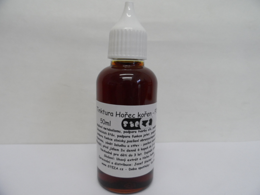 STEZA - Tinktura Hořec kořen - FORTE 50 ml.