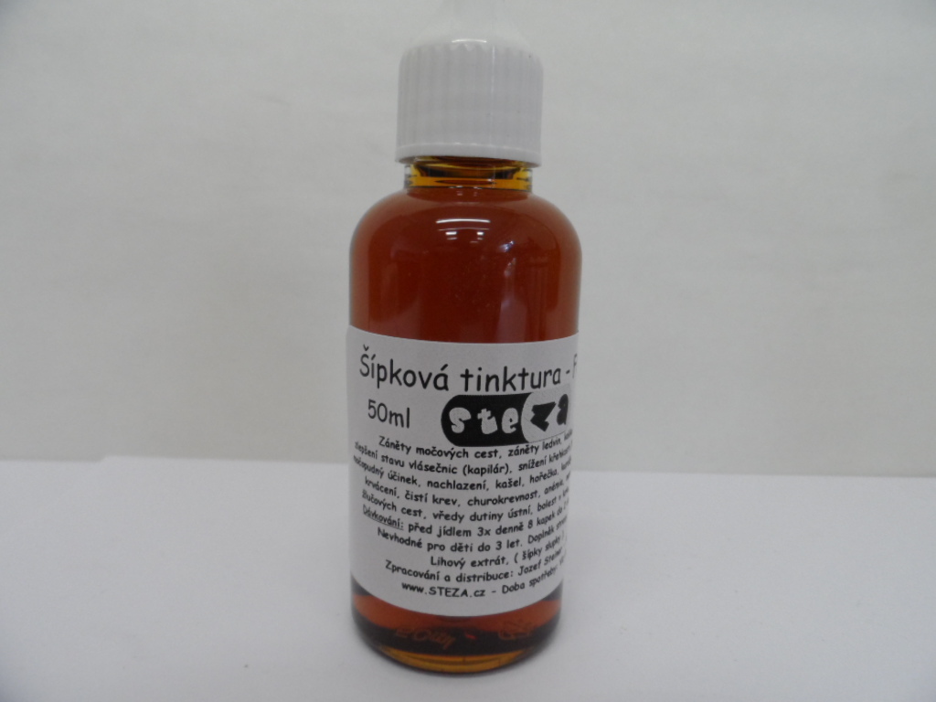 STEZA - Šípková tinktura - šípek - FORTE 50 ml.