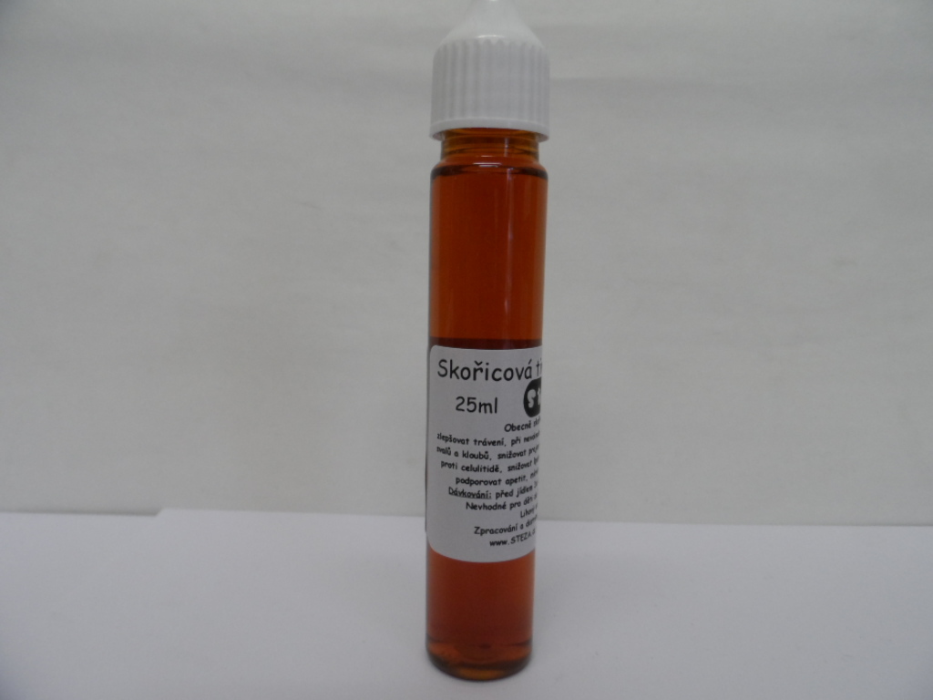 STEZA - Skořicová tinktura - FORTE 25 ml.