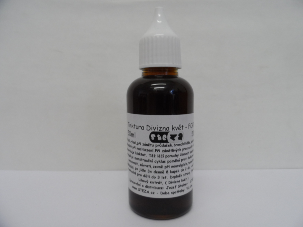 STEZA - Tinktura Divizna květ - FORTE 50ml.