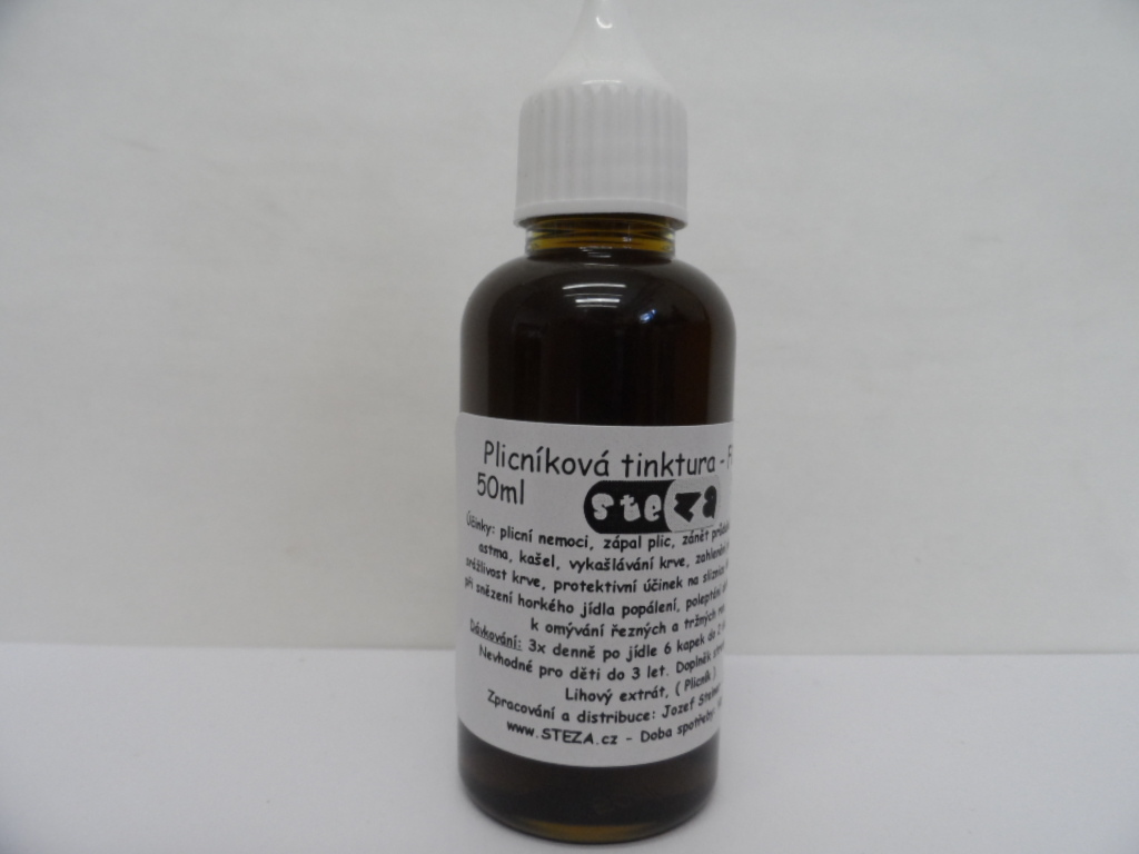 STEZA - Plicníková tinktura - FORTE 50 ml.