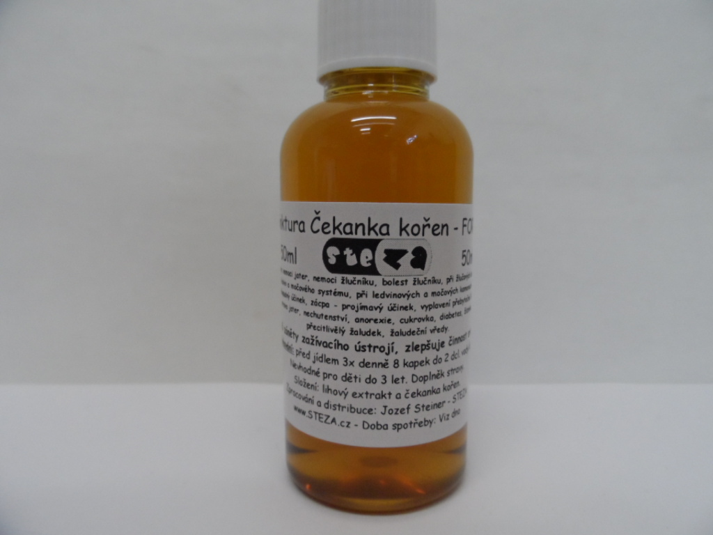 STEZA - Tinktura Čekanka kořen FORTE 50ml.