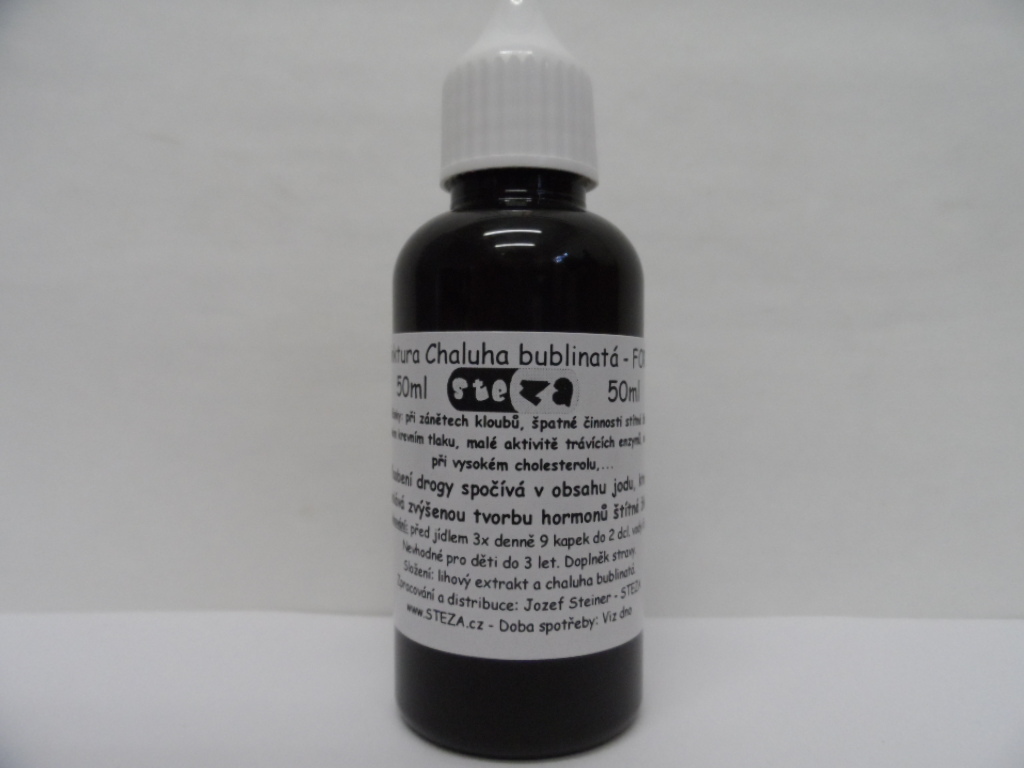 STEZA - Tinktura Chaluha bublinatá - FORTE 50ml.