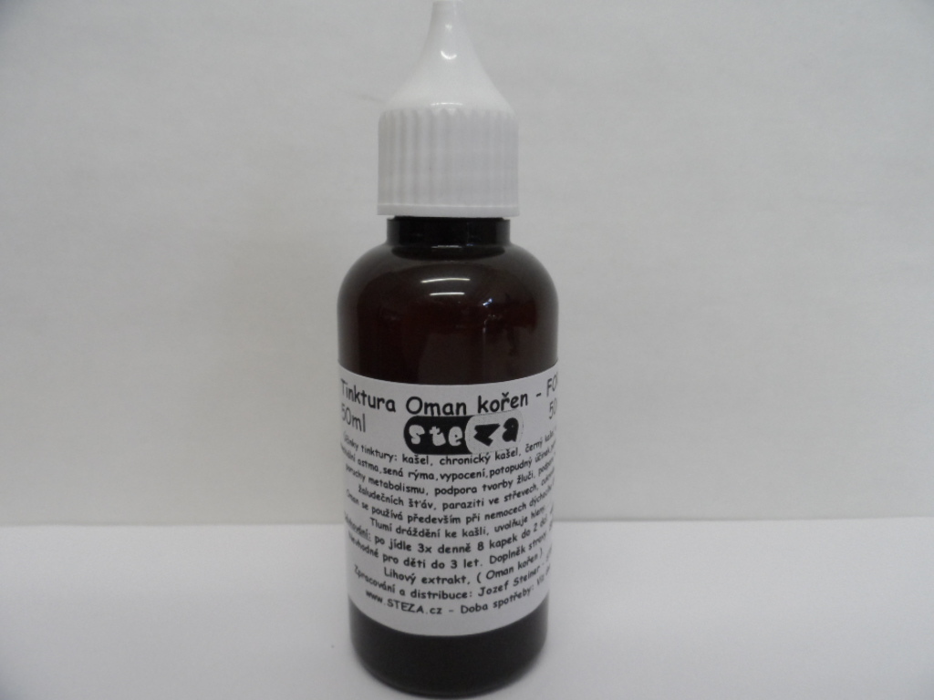 STEZA - Tinktura Oman kořen - FORTE 50 ml.