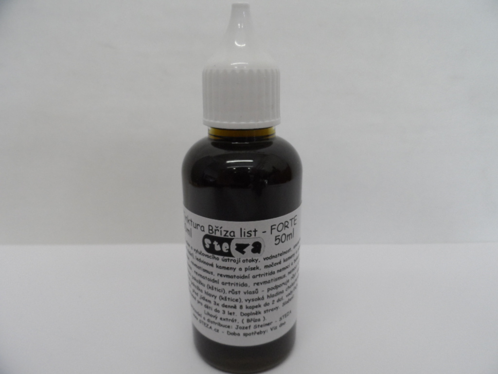 STEZA - Tinktura Bříza list FORTE 50 ml.