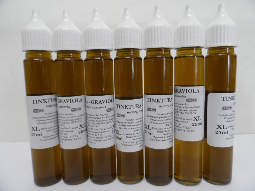 STEZA - Tinktura Graviola FORTE 25ml.