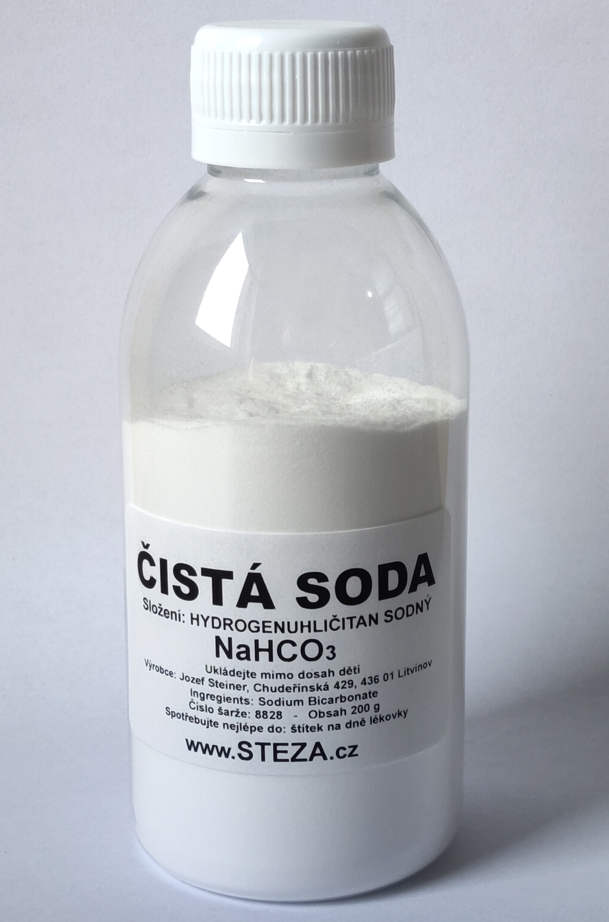STEZA - Čistá soda 600g NaHCO3