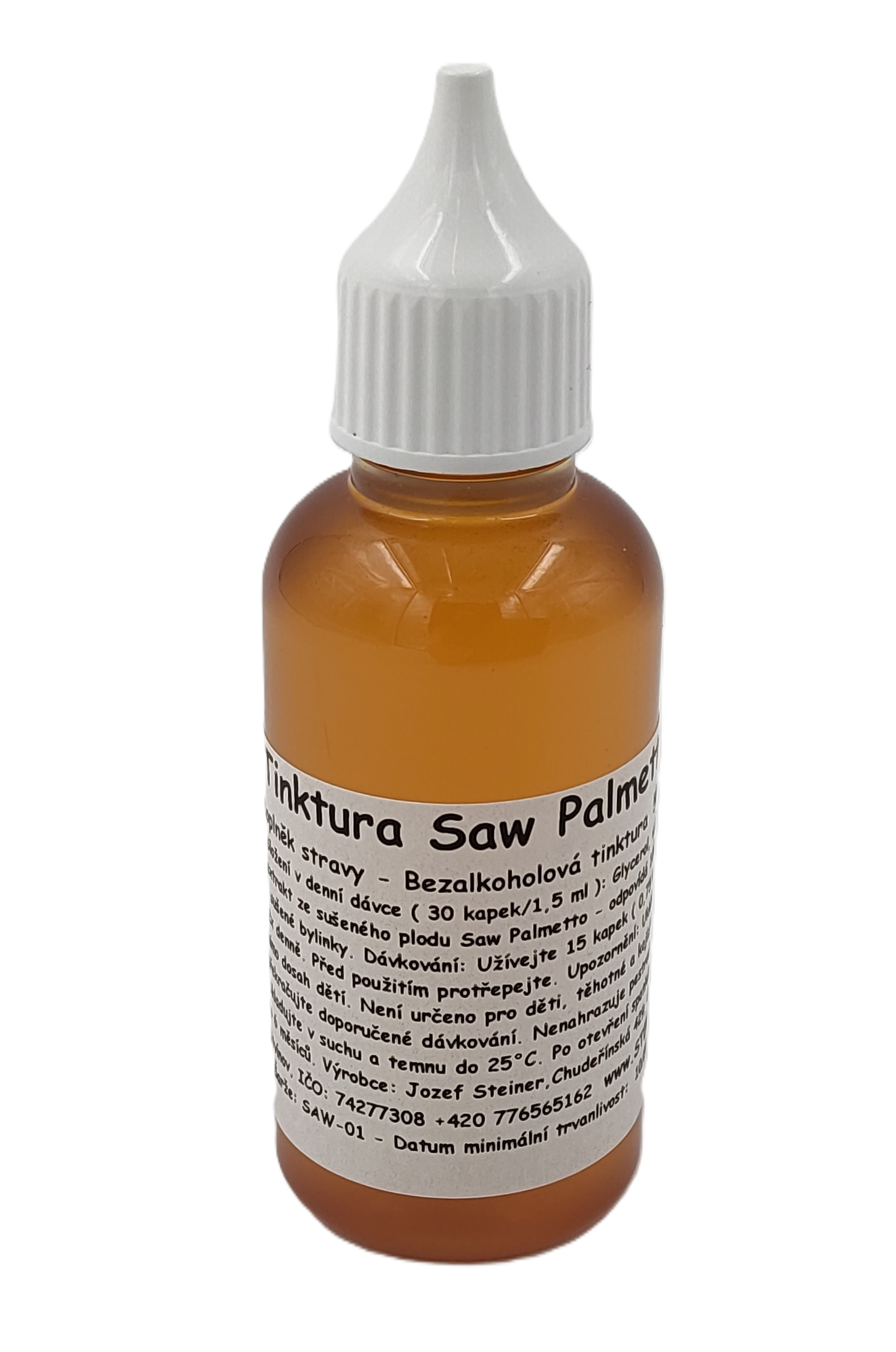 STEZA - Tinktura Saw Palmetto 10x 50 ml. +2 kus navíc zdarma