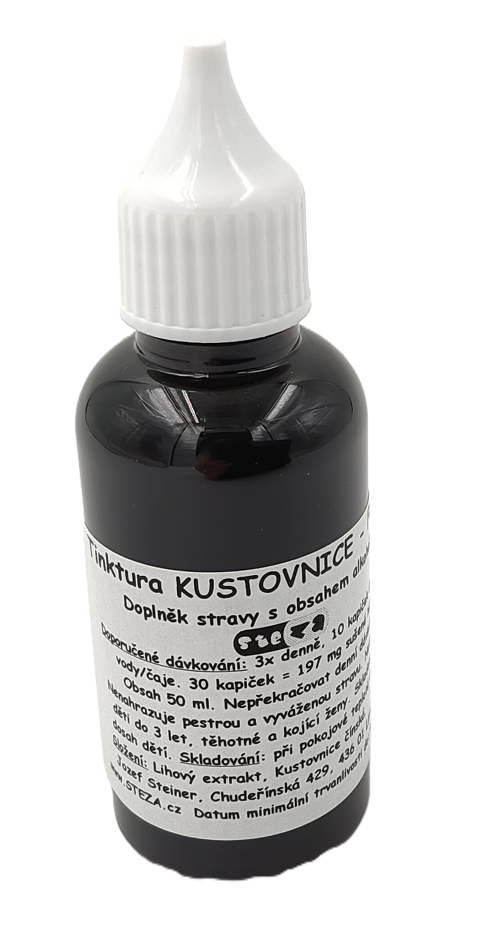 STEZA - Tinktura Kustovnice - FORTE 37 ml.