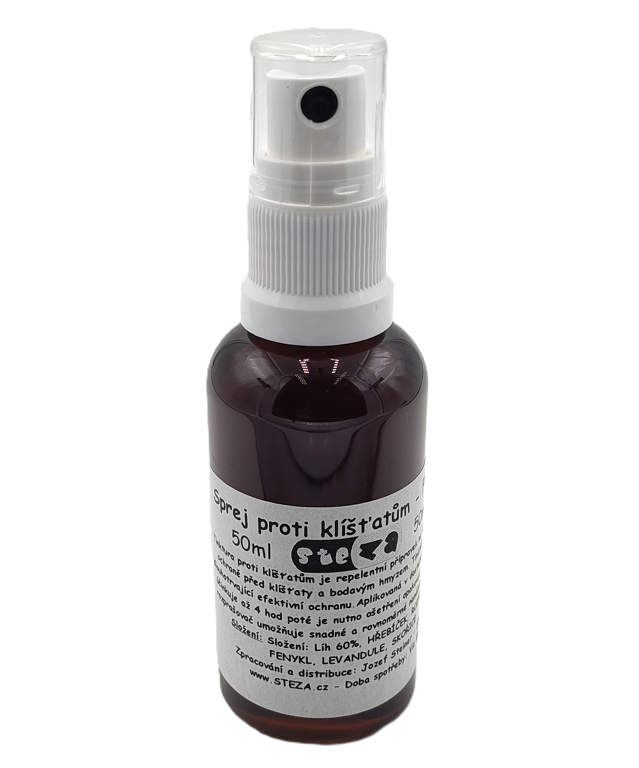 STEZA - Tinktura proti klíšťatům - FORTE 50 ml.