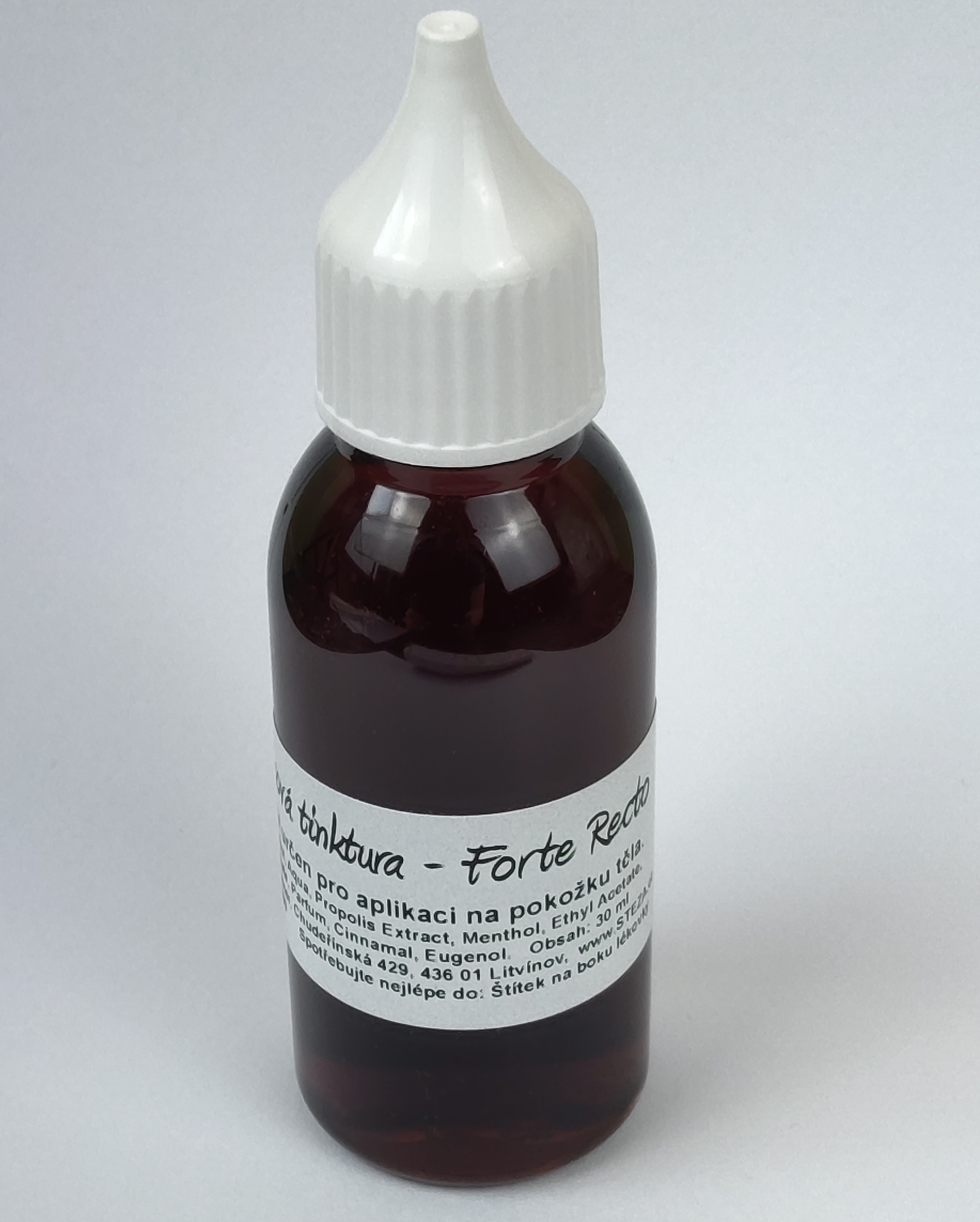 STEZA - Propolisová tinktura - Forte Recto 30 ml. (Propolisová tinktura FORTE RECTO)