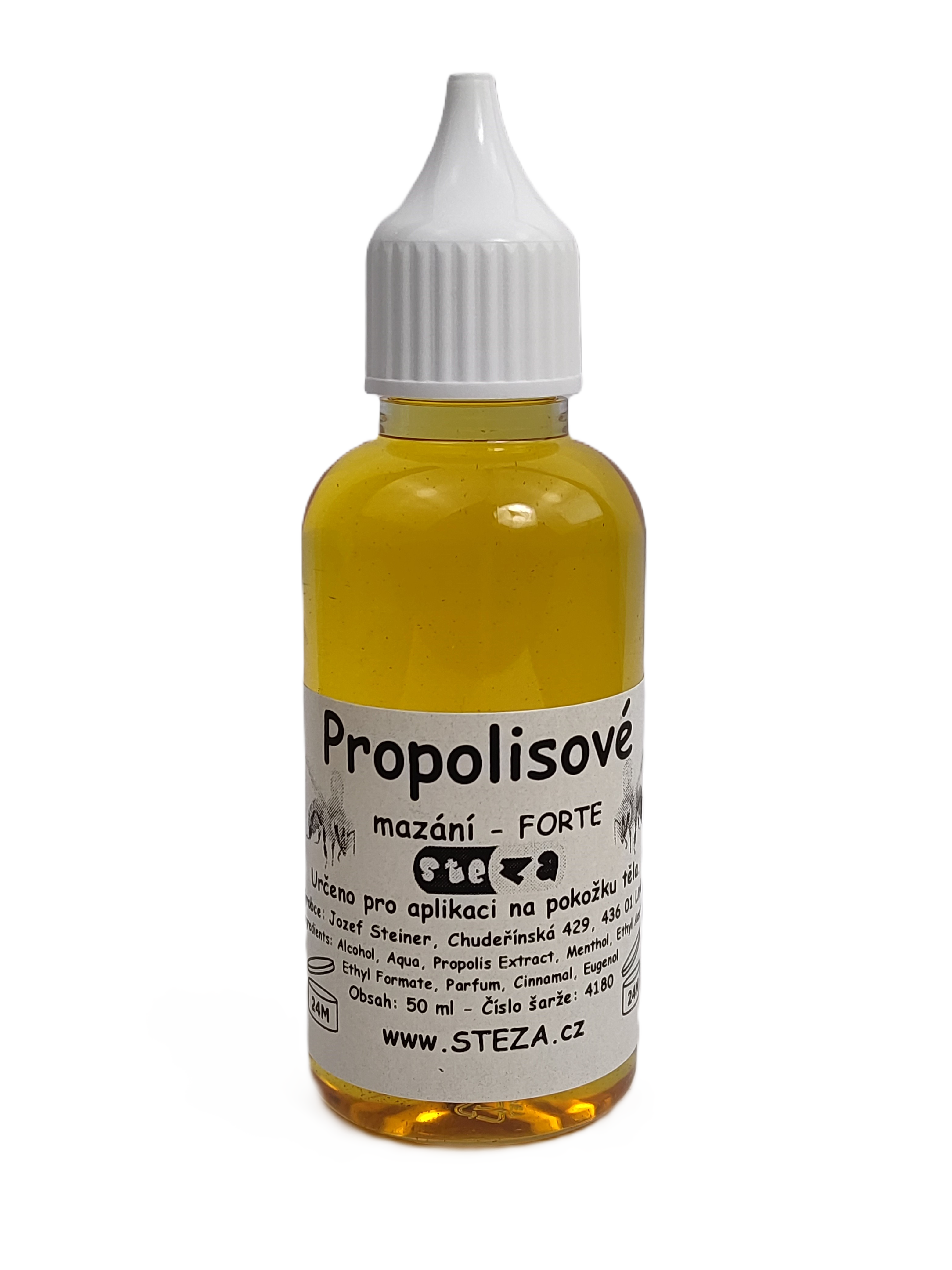 STEZA - Propolisové mazání - FORTE 50 ml. (Propolisové mazání)