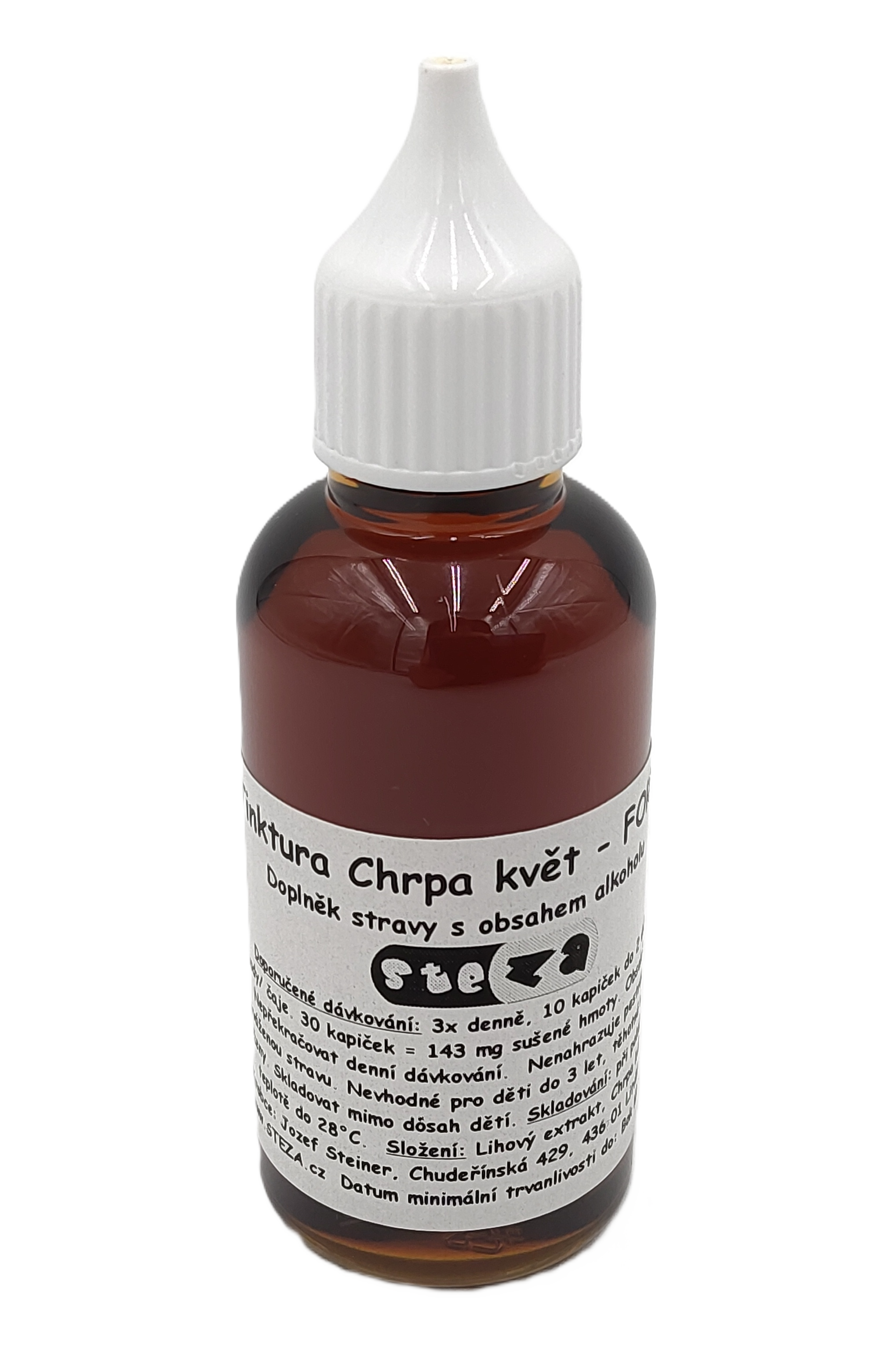 STEZA - Tinktura Chrpa květ - FORTE 50ml.
