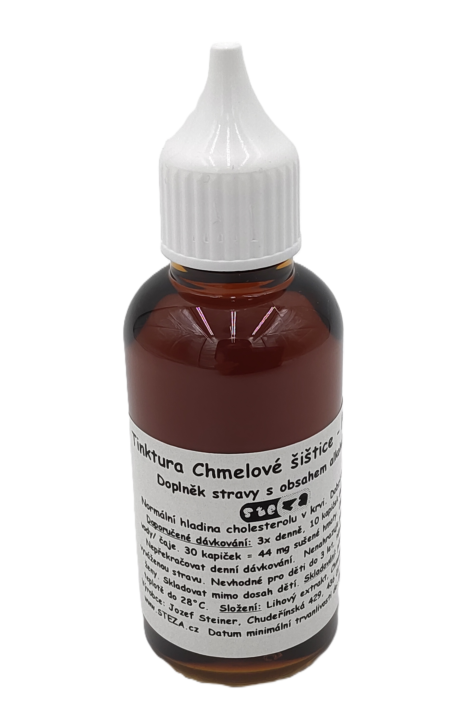 STEZA - Tinktura Chmelové šištice - FORTE 50 ml.