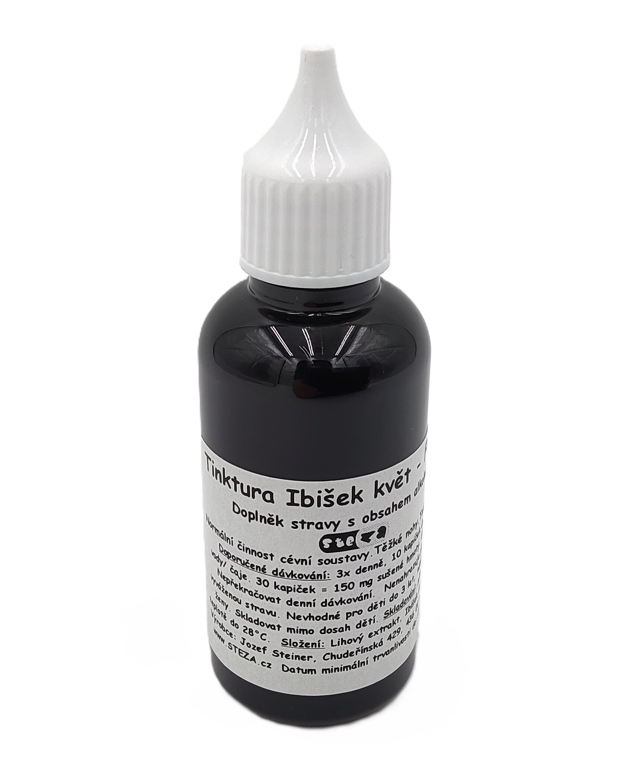 STEZA - Tinktura Ibišek - FORTE 3x 50 ml.