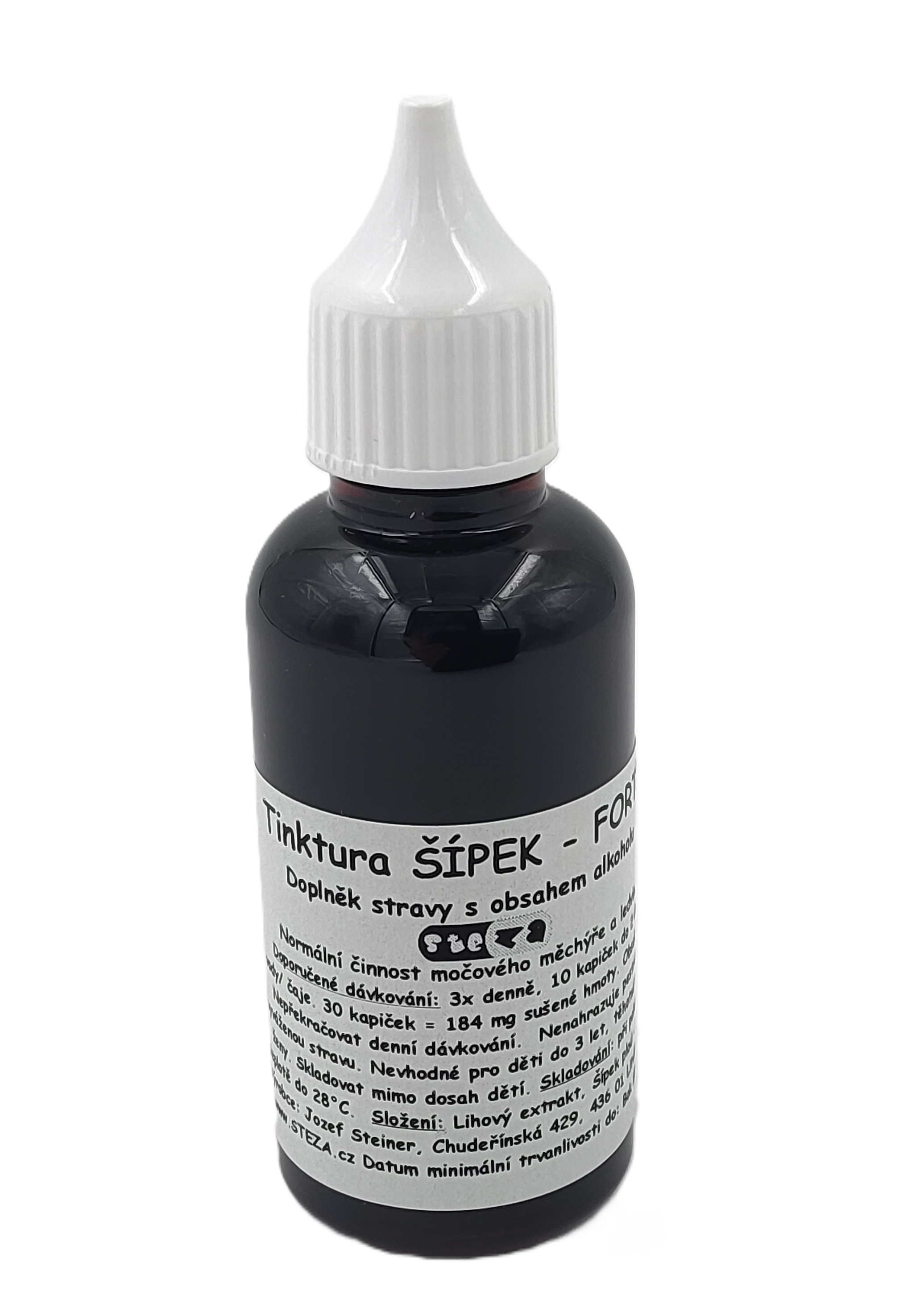 STEZA - Tinktura Šípek - FORTE 5x 50 ml.