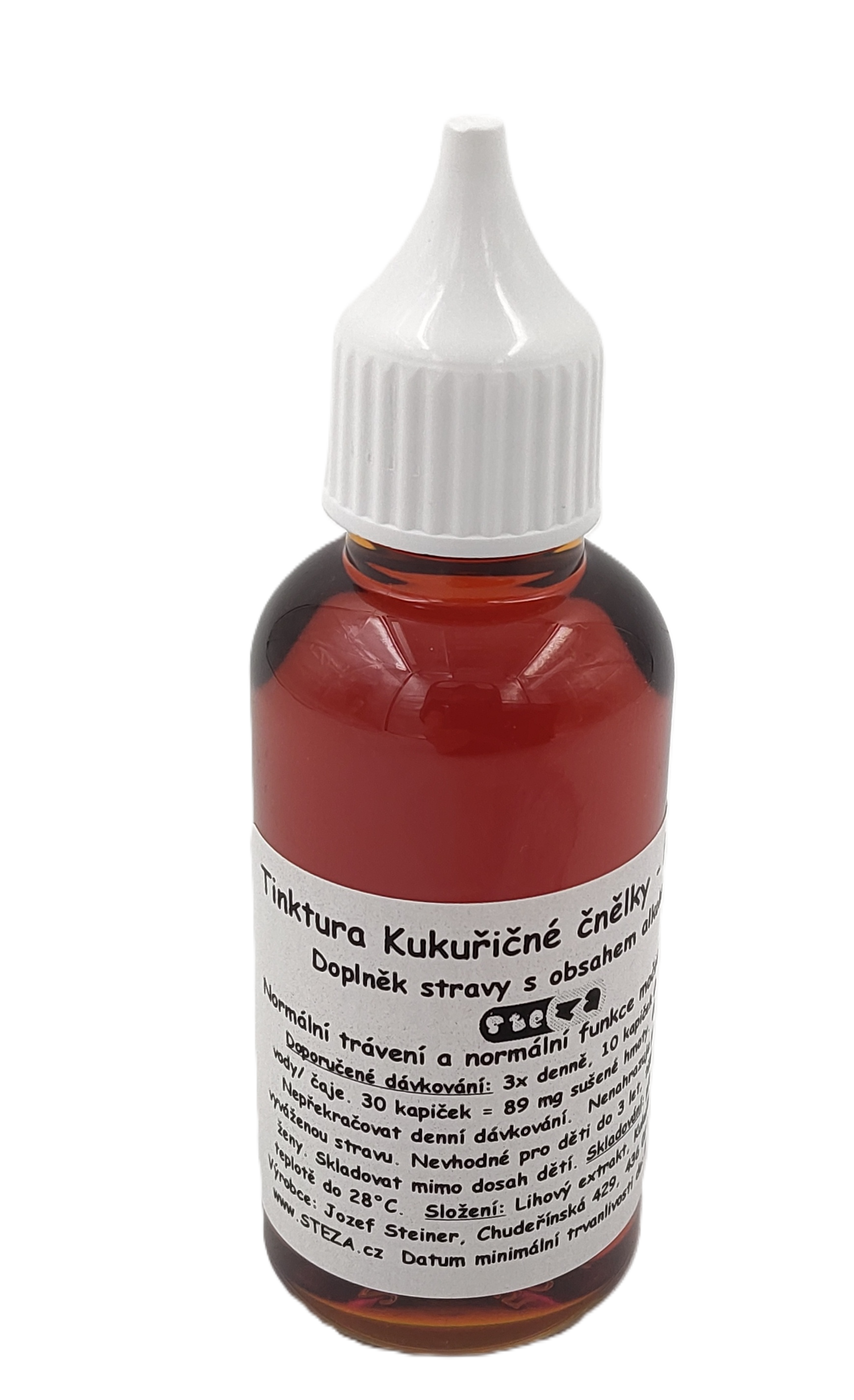 STEZA - Tinktura Kukuřičné čnělky - FORTE 50 ml.