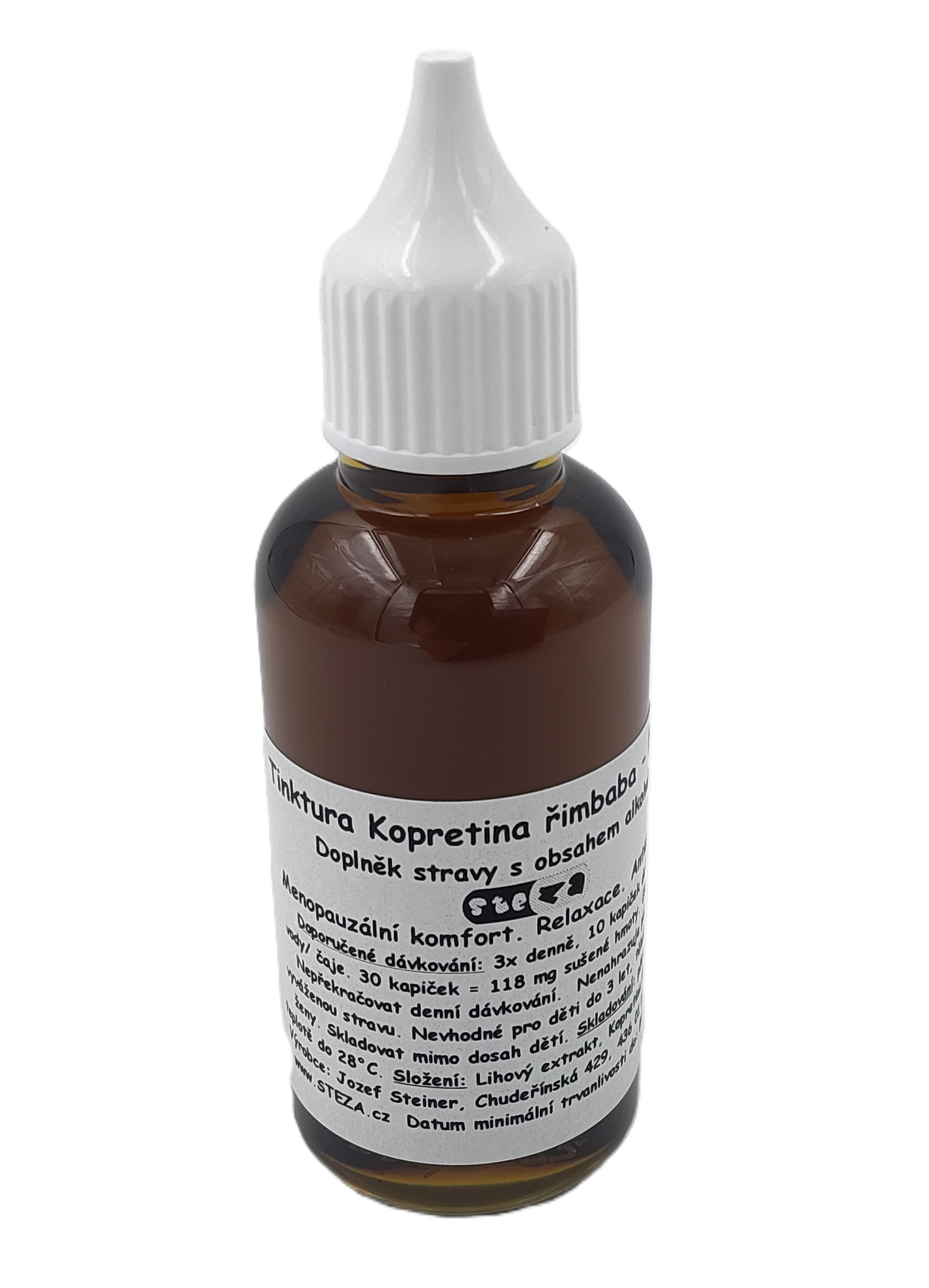 STEZA - Tinktura Kopretina řimbaba - FORTE 50 ml.