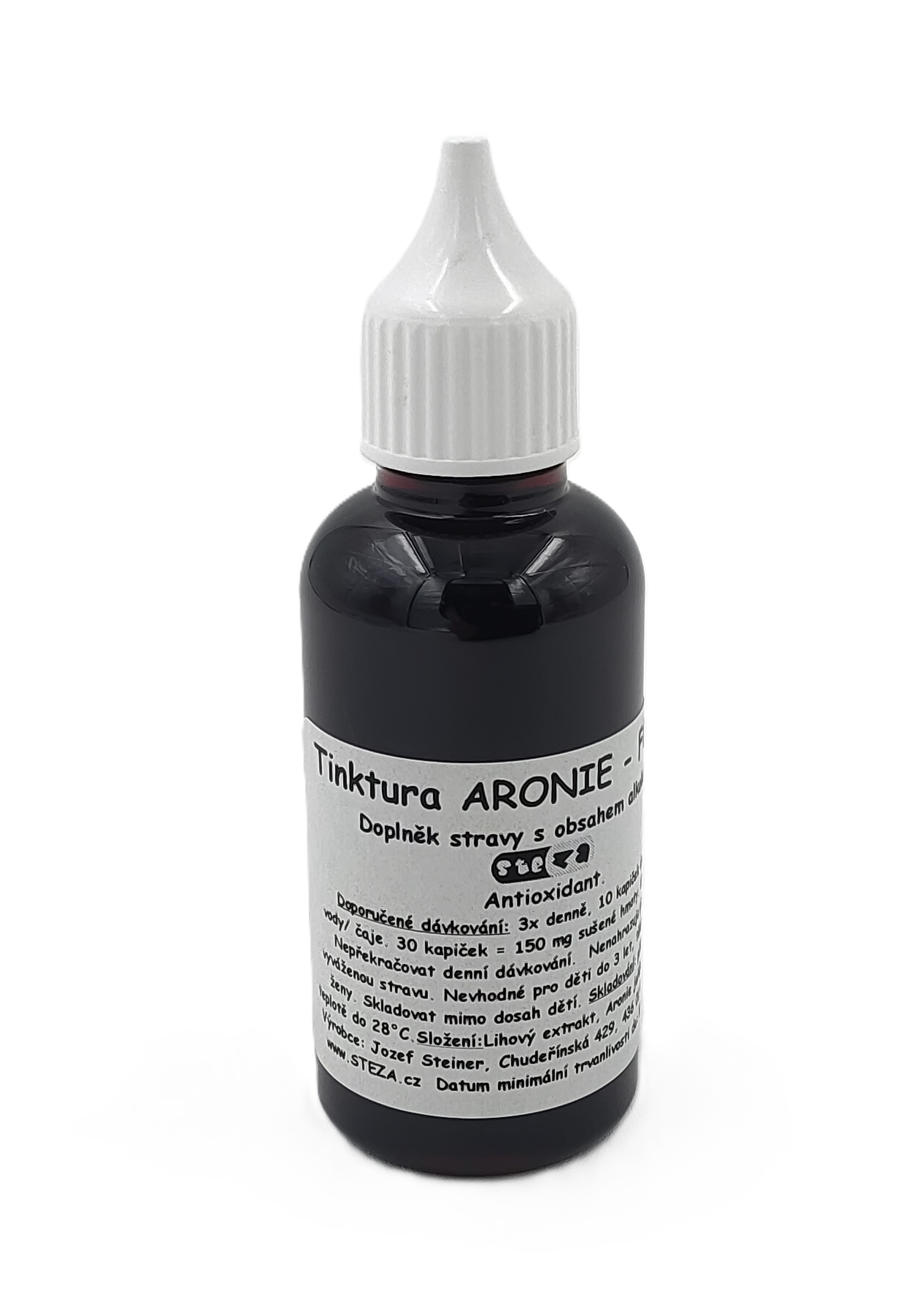 STEZA - Tinktura Aronie - FORTE 50 ml.