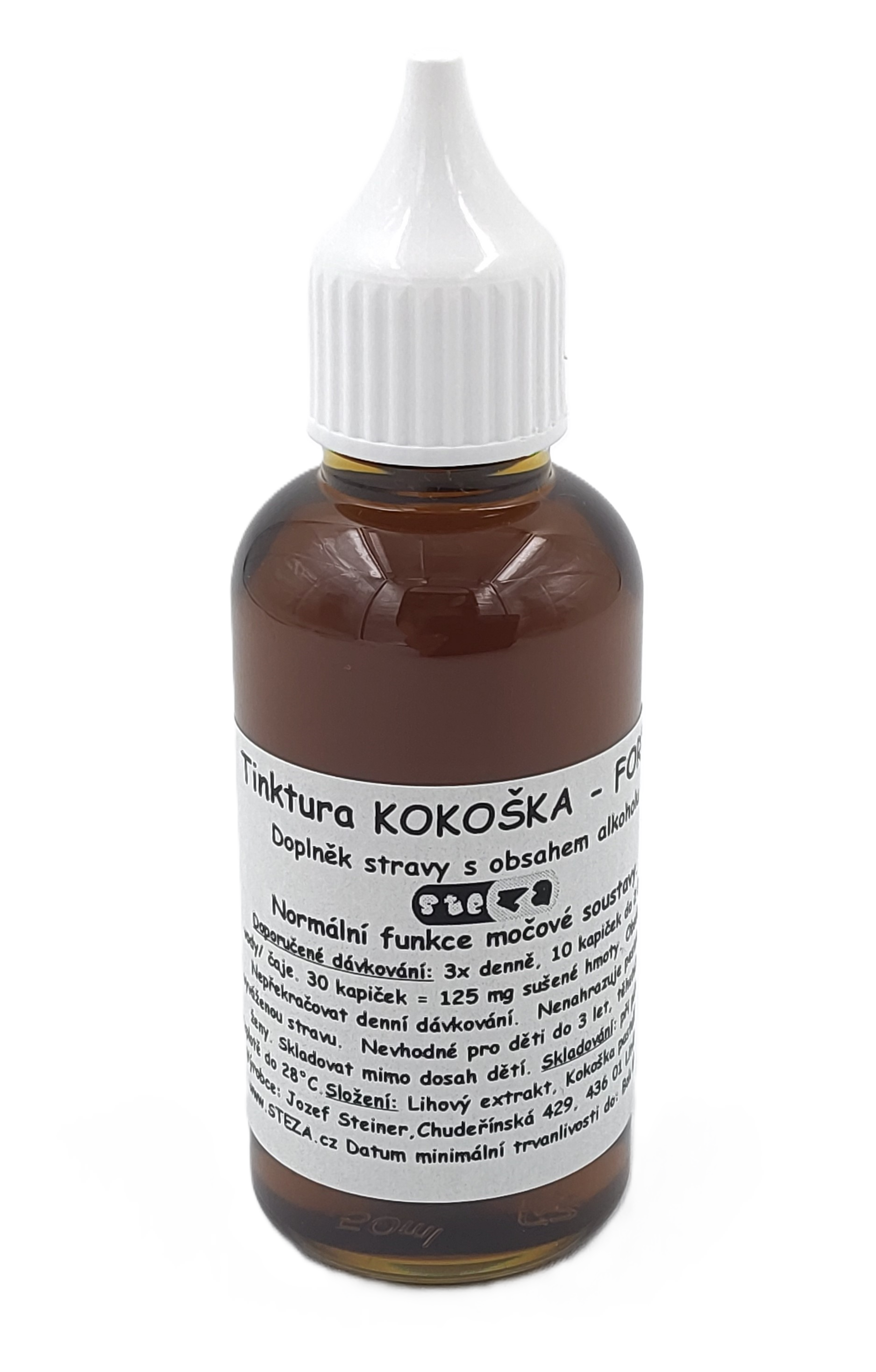 STEZA - Tinktura Kokoška - FORTE 3x 50 ml.