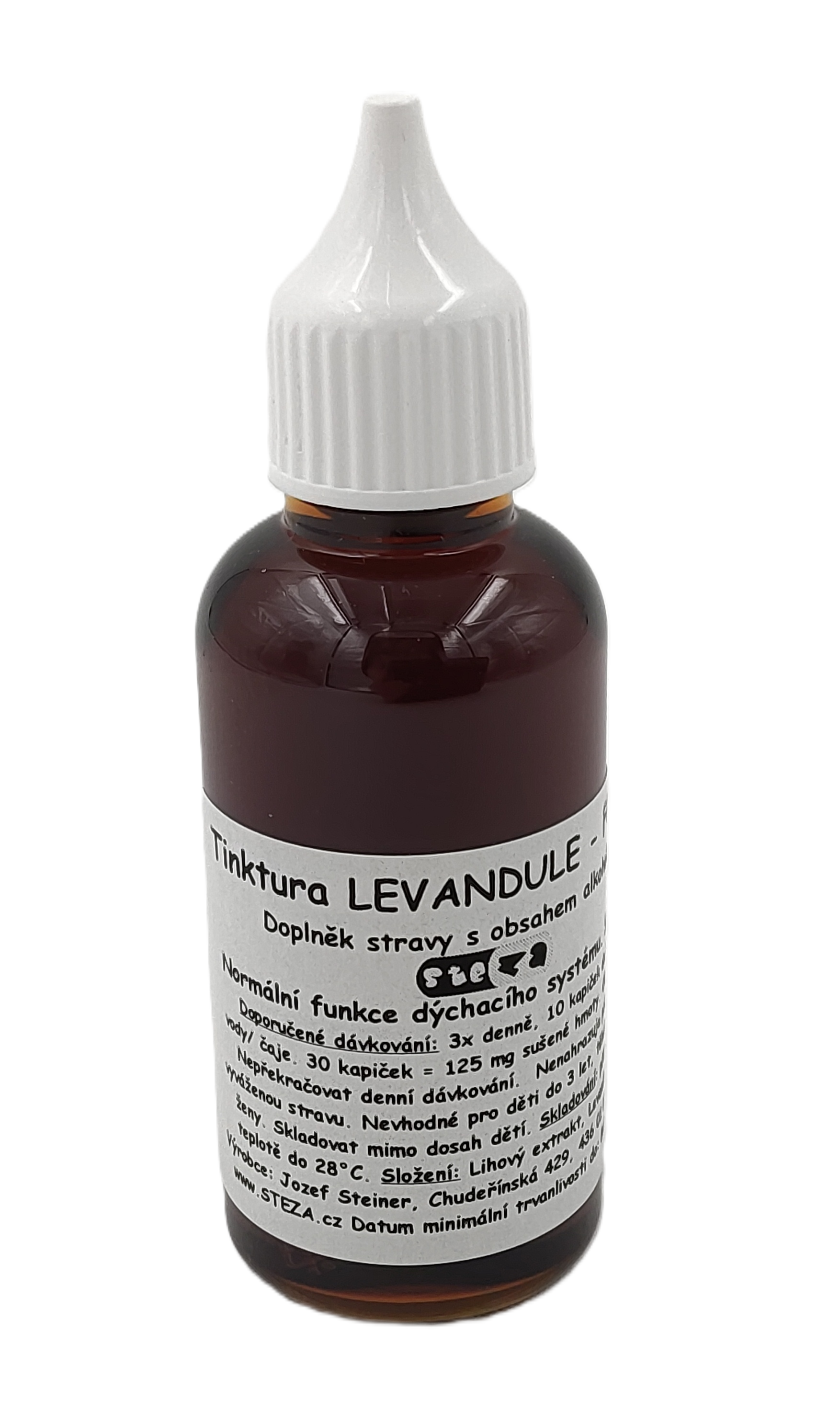 STEZA - Tinktura Levandule - FORTE 3x 50 ml.