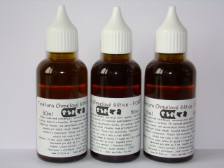 STEZA - Tinktura Chmelové šištice - Chmel - FORTE 3x 50ml.