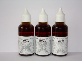 STEZA - Tinktura Ginkgo - FORTE 5x 50ml.