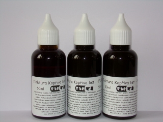 STEZA - Tinktura Kopřiva list - FORTE 50 ml.