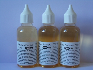 STEZA - Psyllium tinktura - Jitrocel indický - FORTE 10x 50 ml.