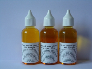 STEZA - Tinktura Grapefruit - Grepové jádra FORTE 5x 50 ml.