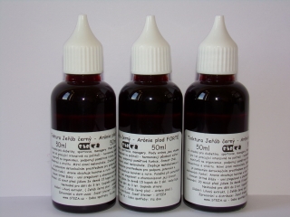 STEZA - Tinktura Jeřáb černý plod - Arónie plod FORTE 3x 50 ml.