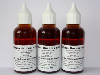 STEZA - Tinktura Hučení v uších 5x 50 ml.