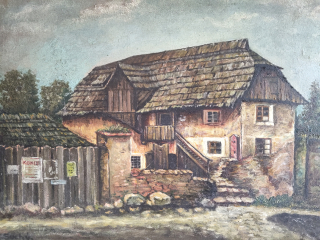 Josef Suchý - Obraz Olej na kartonu rok 1925