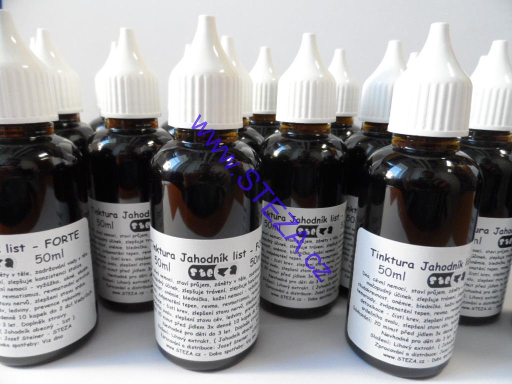 STEZA - Tinktura Jahodník list - FORTE 13 ml.