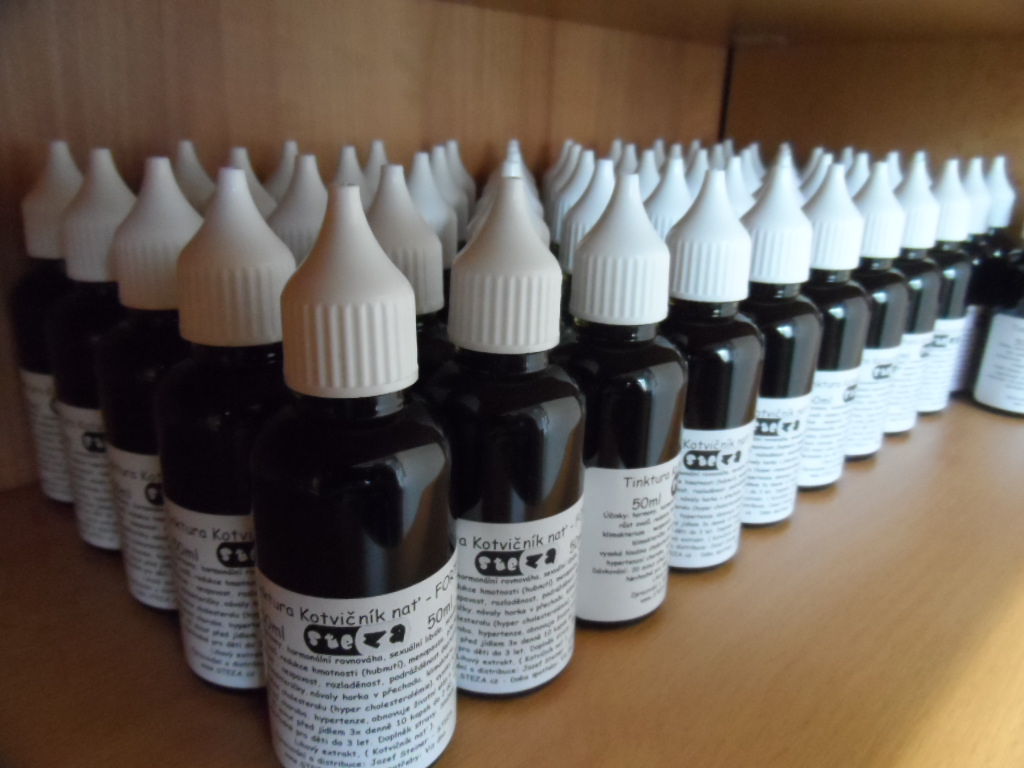 STEZA - Kotvičníková tinktura - Kotvičník - FORTE 50 ml.