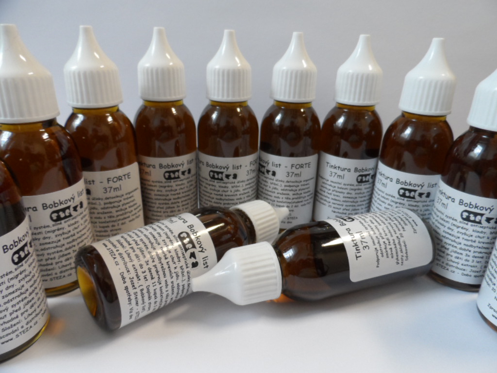 STEZA - Tinktura Bobkový list - FORTE 37 ml.
