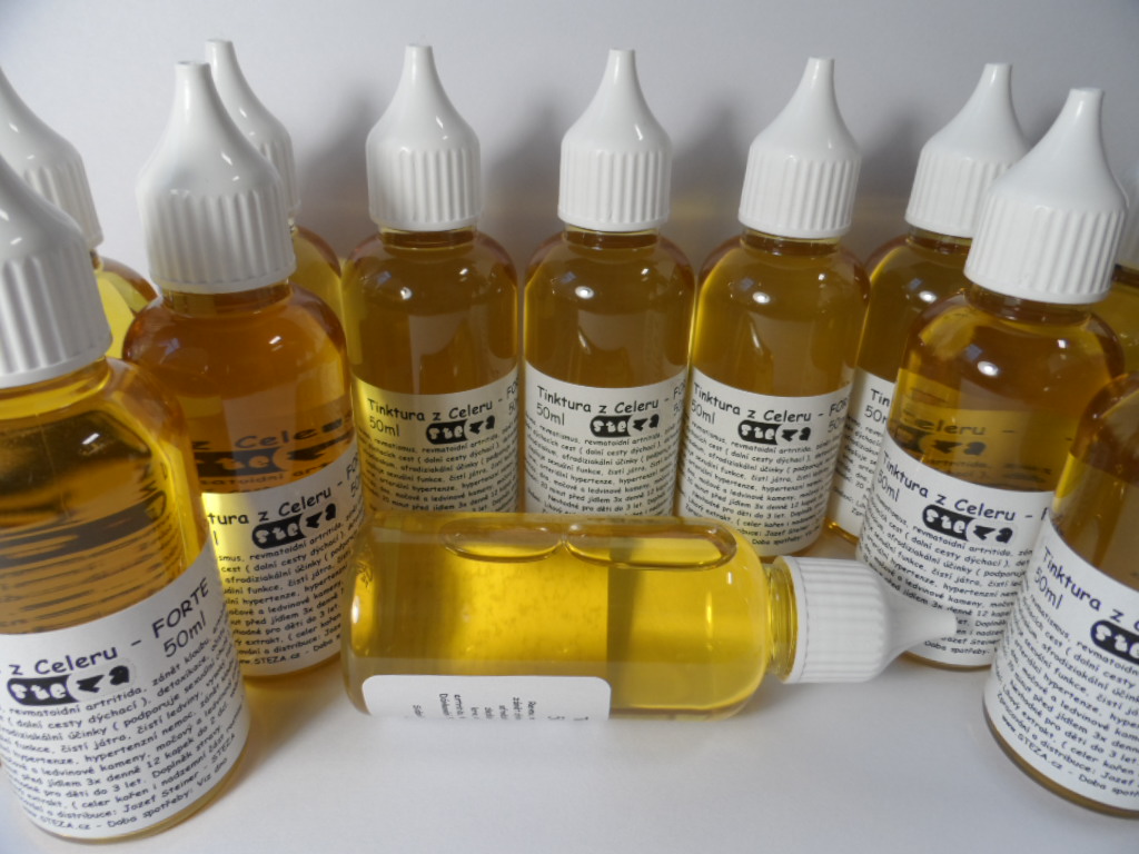 STEZA - Celerová tinktura - Celer - FORTE 50 ml.